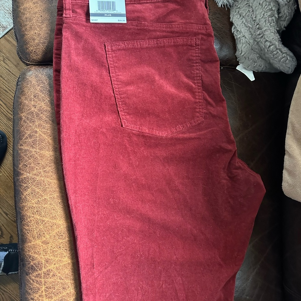 Jessica Simpson Red High rise bootcut Jeans
